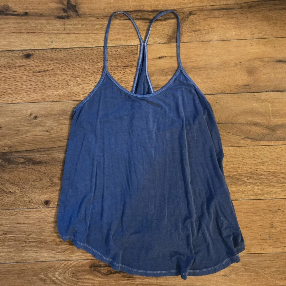 American Eagle Flowy Racerback Tank - Picture 1 of 3